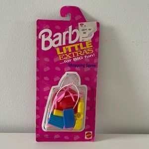 1992 Barbie Shopping Spree Little Extras for big fun NWT